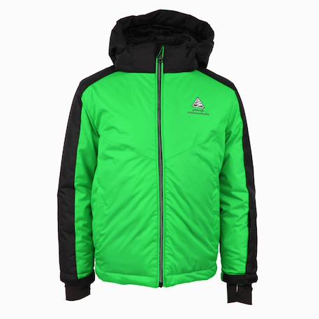 Blouson de ski garçon egee Rouge/noir+Vert/noir 3 - vertbaudet enfant 