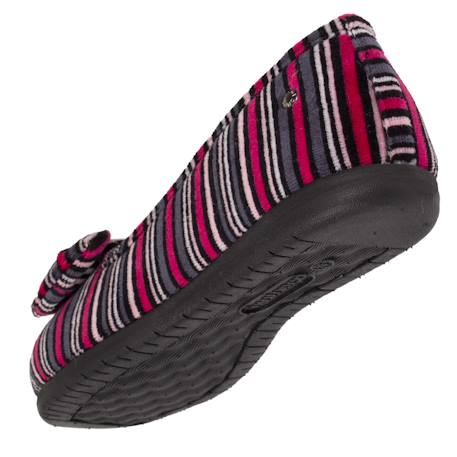 Chaussons ballerines semelle everywear™ Rayures 5 - vertbaudet enfant 