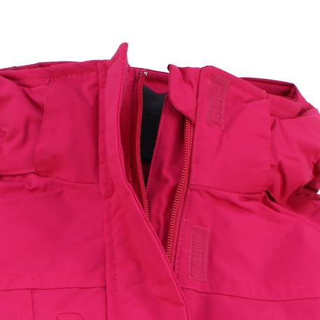 Parka de ski fille gadika Bleu marine+Framboise+Noir+Taupe+Turquoise+Violet 6 - vertbaudet enfant 