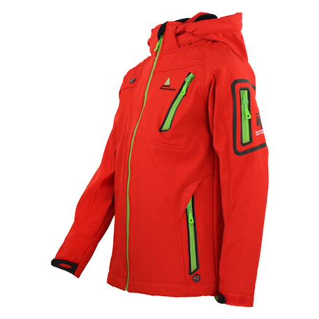 Blouson softshell garçon ecolok Gris+Noir+Rouge 13 - vertbaudet enfant 