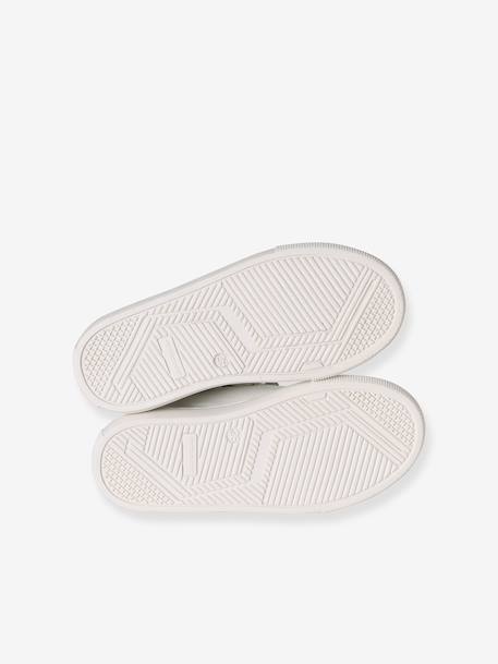 Baskets basse enfant cuir blanc 5 - vertbaudet enfant 