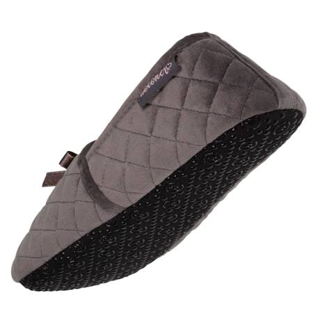 Chaussons slippers Gris foncé 5 - vertbaudet enfant 