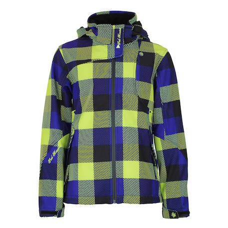 Blouson de ski fille gaveny Anis+Fuchsia+Violet 1 - vertbaudet enfant 
