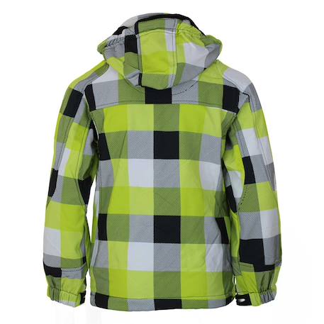 Blouson softshell garçon ecina Anis+Rouge+Vert 2 - vertbaudet enfant 