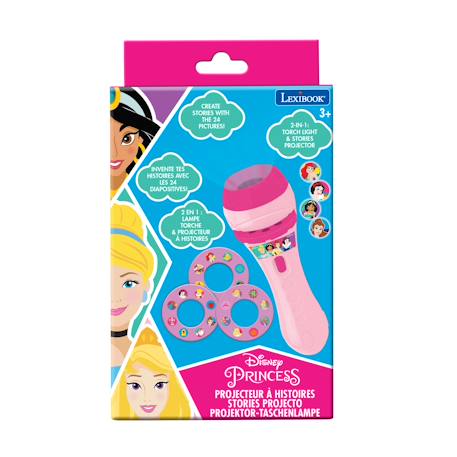 Projecteur à histoires et lampe torche disney princesses Rose 3 - vertbaudet enfant 