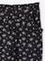 Pantacourt fille en gaze de coton anthracite+bleu+corail 3 - vertbaudet enfant 
