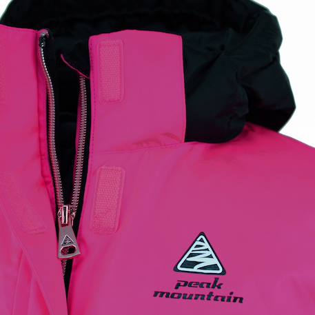 Blouson de ski fille fama Corail+Fuchsia 8 - vertbaudet enfant 