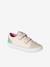 Baskets enfant fille à scratch beige imprimé 1 - vertbaudet enfant 