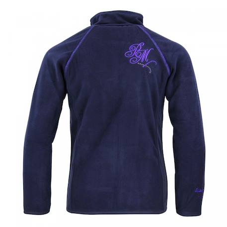 Blouson polaire fille fafone Blanc+Corail+Fuchsia+Marine+Noir+Turquoise+Vert+Violet 9 - vertbaudet enfant 