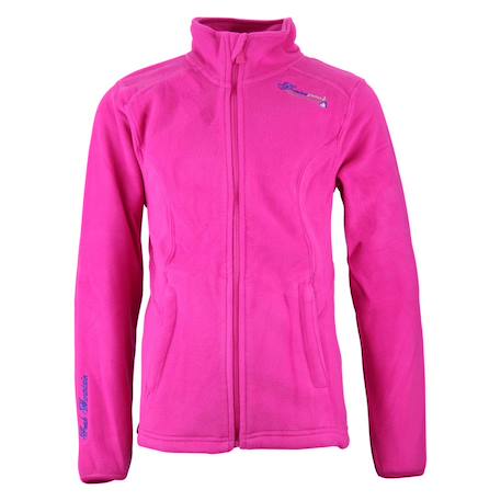 Blouson polaire fille fadara Anis+Bleu+Fuchsia+Noir+Taupe+Violet 7 - vertbaudet enfant 