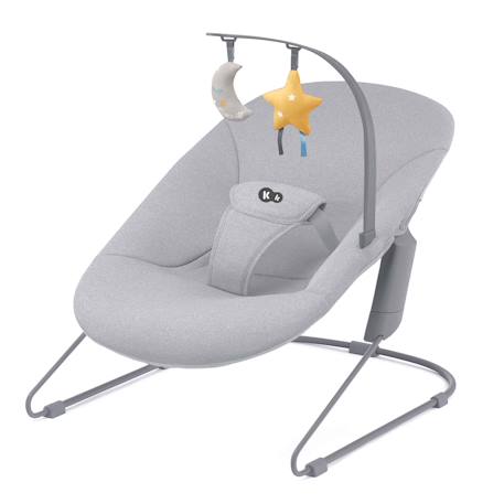 Transat bebe confortable avec arche de jeu amovible Gris 1 - vertbaudet enfant 