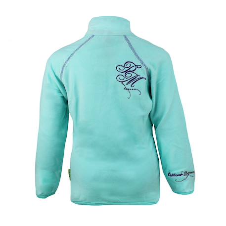 Blouson polaire fille fafone Blanc+Corail+Fuchsia+Marine+Noir+Turquoise+Vert+Violet 14 - vertbaudet enfant 