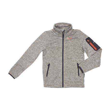 Polaire garçon ecemaille Beige+Bleu+Noir+Rouge+Vert 1 - vertbaudet enfant 