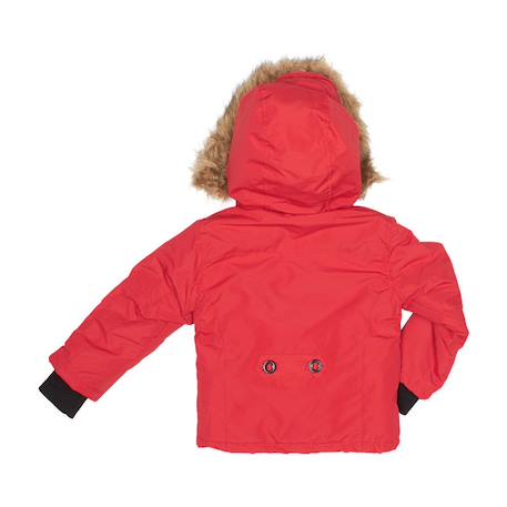 Parka de ski fille falava Blanc+Bleu marine+Noir+Rouge 11 - vertbaudet enfant 