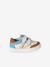 Baskets bébé cuir à scratchs lot bleu 2 - vertbaudet enfant 