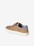 Baskets enfant garçon en cuir à scratchs beige+marine 3 - vertbaudet enfant 
