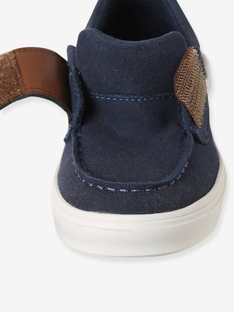Chaussures bateau enfant garçon à scratch marine 7 - vertbaudet enfant 