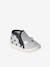 Chaussons bébé textile zippés gris imprimé 1 - vertbaudet enfant 