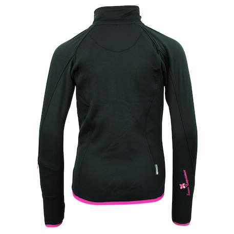 Blouson polarshell fille gaclimate Blanc+Bleu marine+Fuchsia+Noir 17 - vertbaudet enfant 