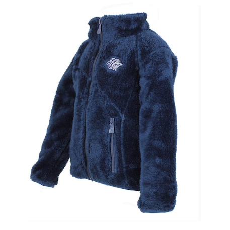 Veste polaire fille fariane Blanc+Bleu marine+Gris+Noir+Rouge+Taupe 5 - vertbaudet enfant 