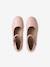 Ballerines fille cuir feston ROSE CLAIR UNI 5 - vertbaudet enfant 