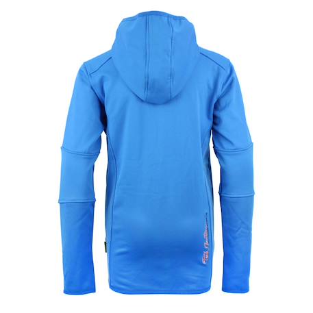 Blouson polarshell garçon ecampus Bleu+Gris+Noir/orange+Noir/vert+Orange 2 - vertbaudet enfant 