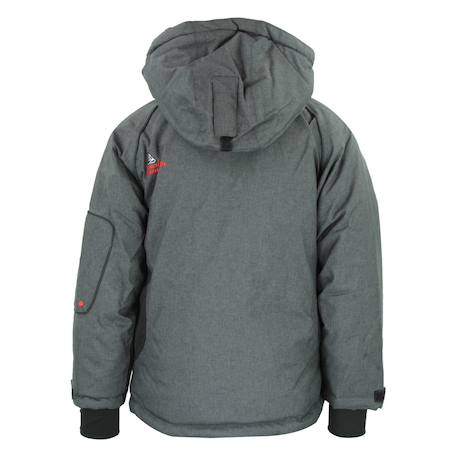 Blouson de ski garçon ecamate Anthracite+Bleu+Gris 2 - vertbaudet enfant 