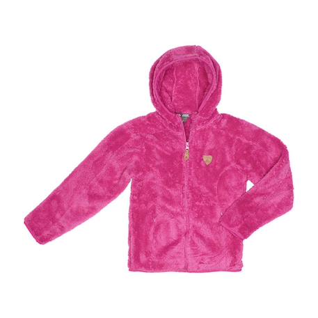 Blouson polaire fille galane Blanc+Bleu+Bleu marine+Corail+Fuchsia+Noir+Rouge+Taupe 13 - vertbaudet enfant 