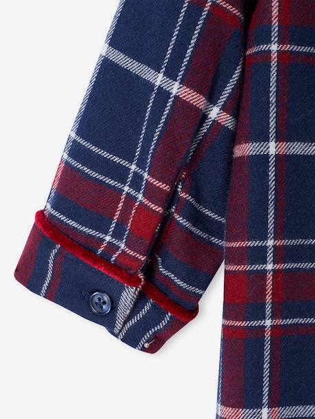 Pyjama bébé noël en flanelle capsule famille bordeaux 7 - vertbaudet enfant 
