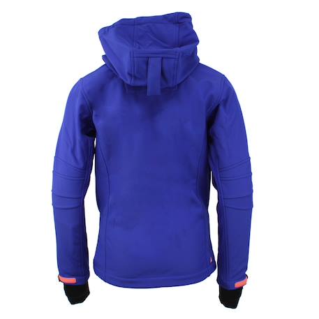 Blouson softshell fille gamala Anis+Bleu+Corail+Noir/corail 5 - vertbaudet enfant 