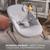 Transat bebe confortable avec arche de jeu amovible Gris 2 - vertbaudet enfant 