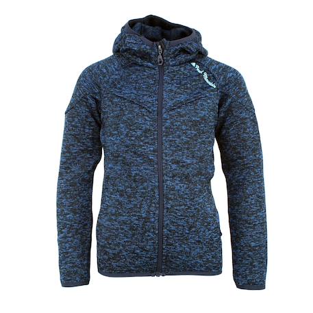 Blouson polaire fille fatora Bleu+Fuchsia+Gris+Noir+Vert+Violet 1 - vertbaudet enfant 