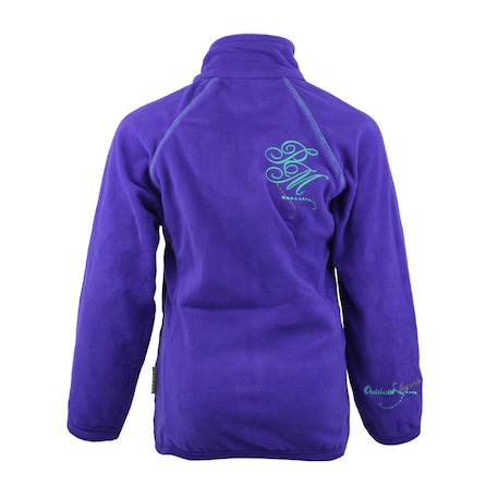 Blouson polaire fille fafone Blanc+Corail+Fuchsia+Marine+Noir+Turquoise+Vert+Violet 18 - vertbaudet enfant 