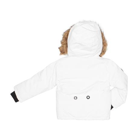 Parka de ski fille falava Blanc+Bleu marine+Noir+Rouge 2 - vertbaudet enfant 
