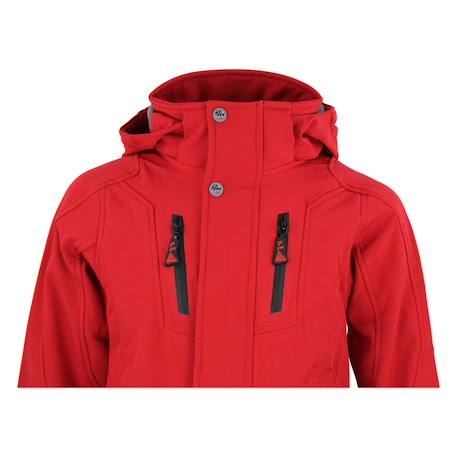 Blouson de ski garçon ecilo Gris+Noir+Rouge 13 - vertbaudet enfant 