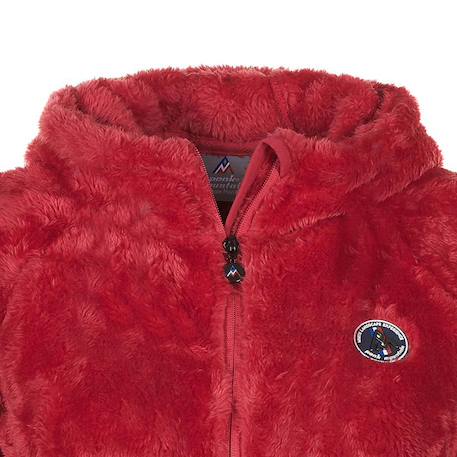Veste polaire fille falanzo Bleu marine+Camel+Rouge 9 - vertbaudet enfant 
