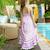Jupe longue   en coto jersey  2-en-1  ibiza Rose violet 6 - vertbaudet enfant 