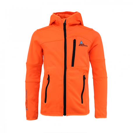 Blouson polarshell garçon ecampus Bleu+Gris+Noir/orange+Noir/vert+Orange 11 - vertbaudet enfant 