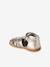 Sandales premiers pas bébé beige irisé+blanc imprimé+or 13 - vertbaudet enfant 