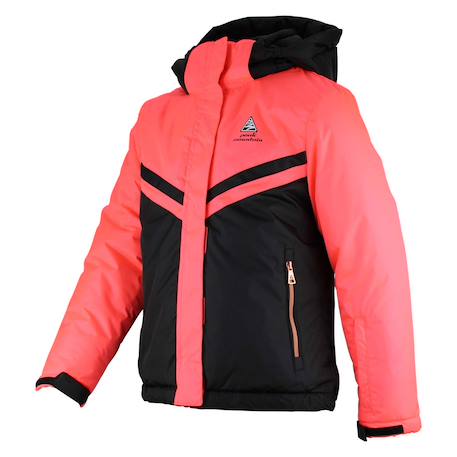 Blouson de ski fille fama Corail+Fuchsia 3 - vertbaudet enfant 
