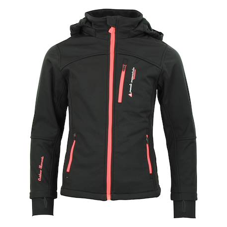 Fille-Blouson softshell fille fanne