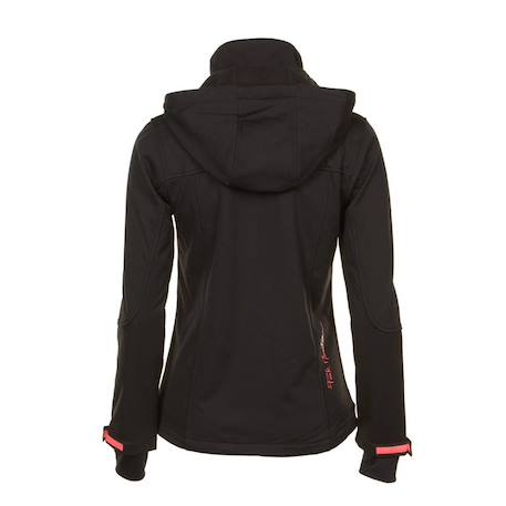 Blouson softshell fille ganne Jaune+Noir/corail+Noir/jaune+Orange 5 - vertbaudet enfant 