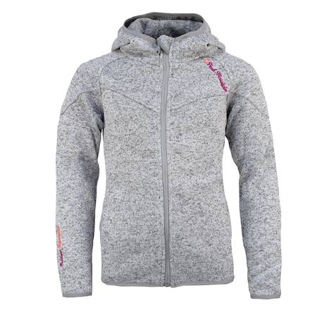 Blouson polaire fille fatora Bleu+Fuchsia+Gris+Noir+Vert+Violet 5 - vertbaudet enfant 
