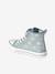 Baskets montantes enfant textile bleu jean 3 - vertbaudet enfant 
