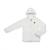 Blouson polaire fille galane Blanc+Bleu+Bleu marine+Corail+Fuchsia+Noir+Rouge+Taupe 1 - vertbaudet enfant 