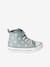 Baskets montantes enfant textile bleu jean 2 - vertbaudet enfant 