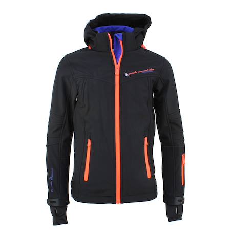 Blouson softshell fille gamala Anis+Bleu+Corail+Noir/corail 8 - vertbaudet enfant 