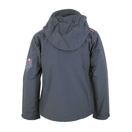 Parka de ski fille galani Bleu+Carbone+Fuchsia+Taupe+Turquoise+Violet 4 - vertbaudet enfant 