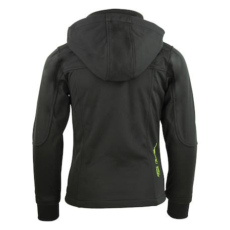 Blouson softshell fille fanne Jaune+Noir/jaune+Noir/orange+Orange 6 - vertbaudet enfant 