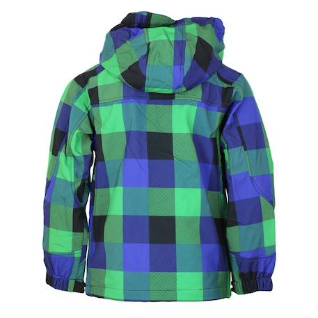 Blouson softshell garçon ecina Anis+Rouge+Vert 10 - vertbaudet enfant 